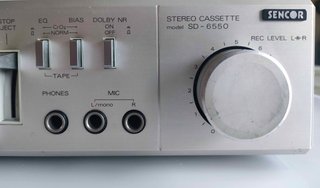 Sencor SD-6550 Reproductor Grabador Casetes