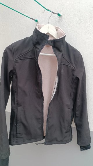 Chaqueta Montaña Mujer Talla S Negra