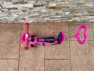 Patinete infantil convertible 5 posiciones