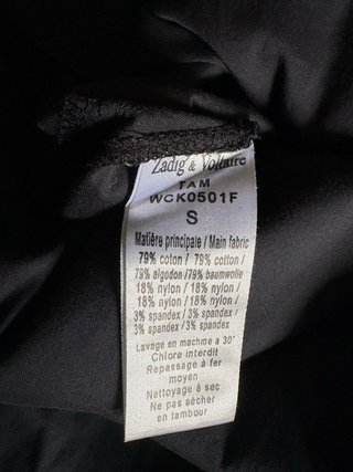 Camisa Zadig & Voltaire azul marino