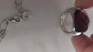 Conjunto Viceroy Anillo y Pulsera Morado