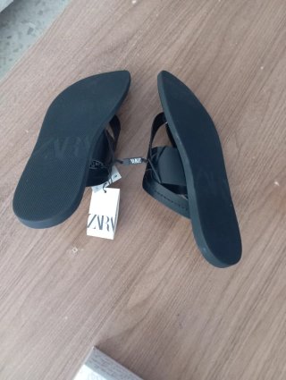 Chanclas Zara Negras