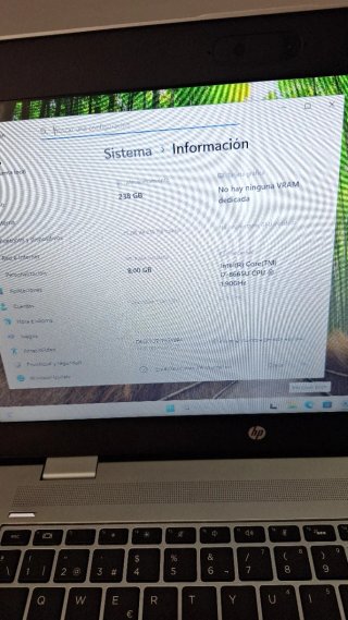 Portátil HP Intel Core i7 640 G5 Plata