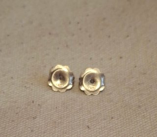 Pendientes plata con circonita
