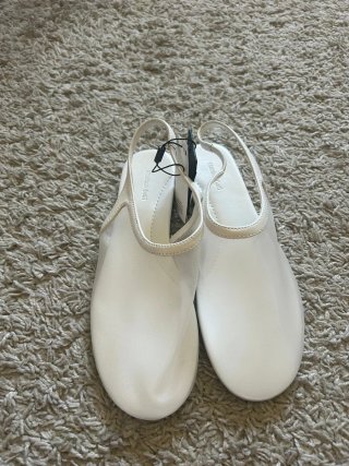 Bailarinas slingback Massimo Dutti blancas