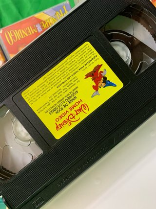 Lote 8 Películas Disney VHS (Español)