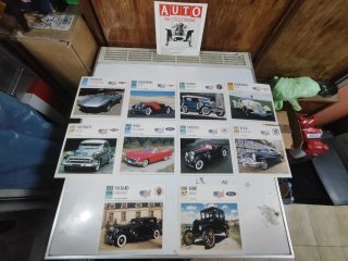 Collezione Auto d'Epoca - Cartoline