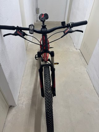 Bicicleta Rockrider ST 900 Roja