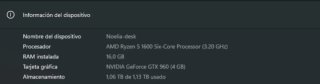 PC Gaming GTX 960 1080p