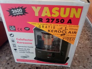 Calefactor Kerosene YASUN R 2750 A