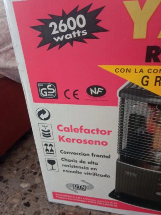 Calefactor Kerosene YASUN R 2750 A
