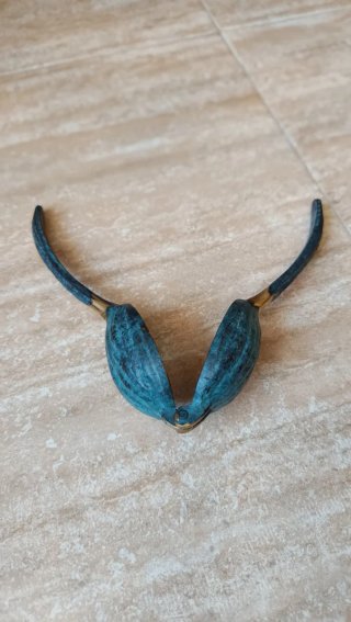Cascanueces antiguo bronce