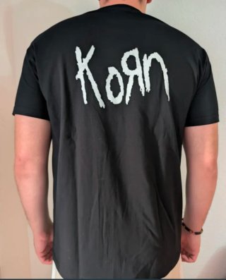 CAMISETA NEGRA - KORN - TALLA XL y más...