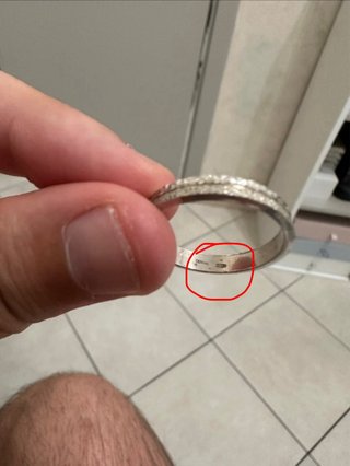 Anello di argento 925