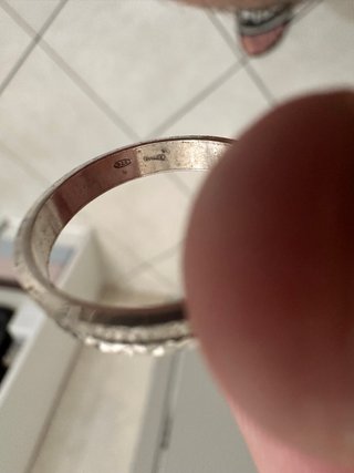 Anello di argento 925