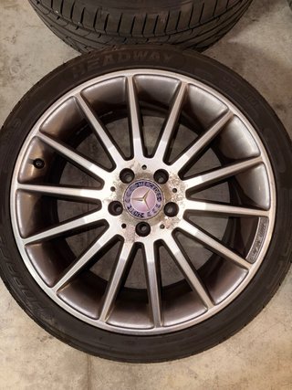 Llantas AMG 18” Mercedes Clase A + Neumáticos