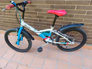 Bicicleta infantil BTWIN 20 5 velocidades