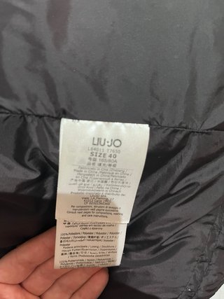Plumífero Liu Jo Negro Original