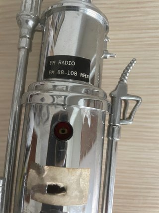 Radio surtidor gasolina adorno