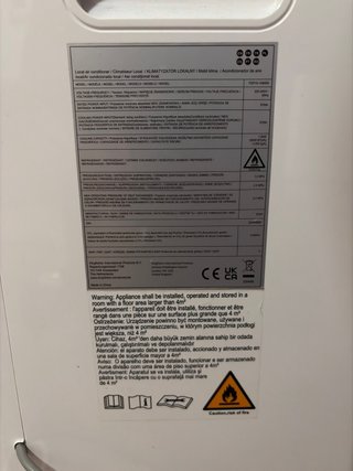 Aire Acondicionado Portátil Bodner 5000 BTU