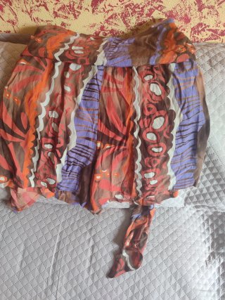 Bermuda estampada multicolor