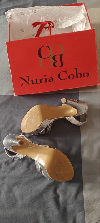 Sandalias Nuria Cobo Plataforma Tacón