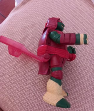 Figura articulada John Cena Raphael tortuga ninja