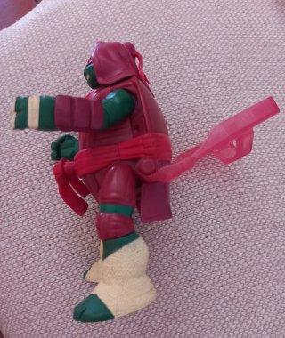 Figura articulada John Cena Raphael tortuga ninja