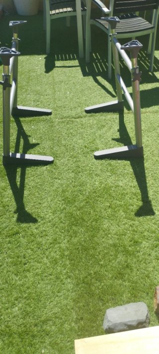 Patas Mesa/Escritorio Metálicas Elevables