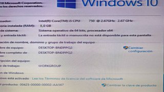 Acer Aspire M5810 Torre Ordenador