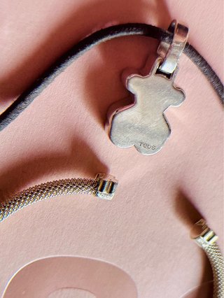 Lote Joyas Tous Plata Collar y Pulsera