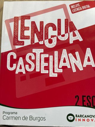 Lengua Castellana, 2 ESO, Programa Carmen de Bu...