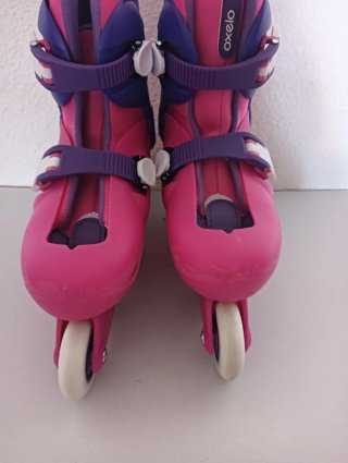Patines en línea OXELEO + protecciones