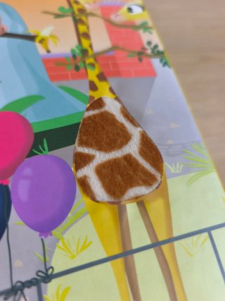 Puzzle Táctil Gigante Janod Animales