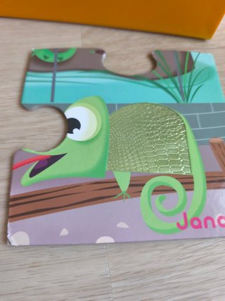 Puzzle Táctil Gigante Janod Animales