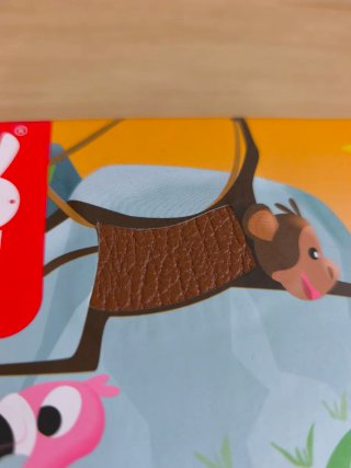 Puzzle Táctil Gigante Janod Animales
