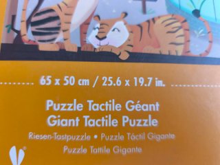 Puzzle Táctil Gigante Janod Animales