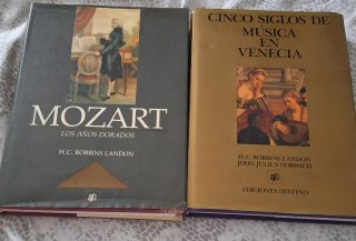 Lote 2 Libros Música Clásica