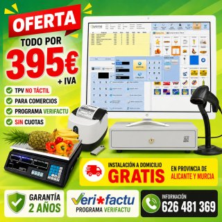 TPV Táctil Sysme para todos los Comercios