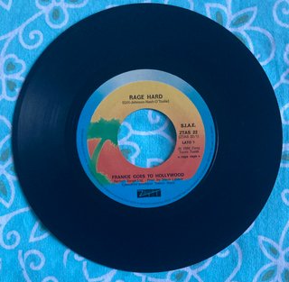 Frankie Goes To Hollywood - Rage Hard 7" Pop Rock