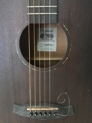 Guitarra Canglewood, hecha a mano  modelo TWCR O.