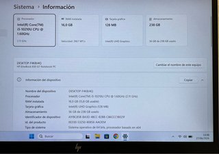 Portátil HP Elitebook con Garantía