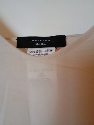 Vestido largo Max Mara crema talla 34