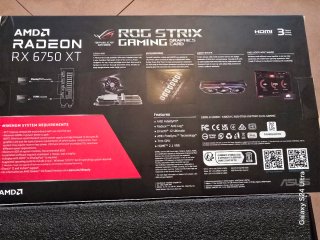 Tarjeta Gráfica Asus ROG Strix RX 6750 XT