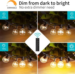 Guirnalda LED da Esterno 15.2m con Telecomando
