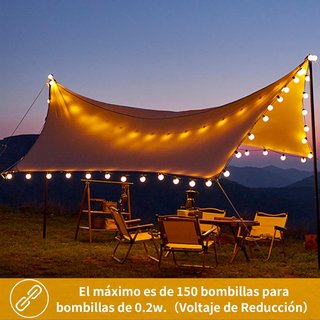 Guirnalda LED da Esterno 15.2m con Telecomando