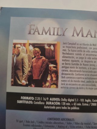 DVD Family Man - Nicolas Cage