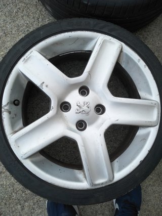 Llantas 206 RC Originales (4 unidades)