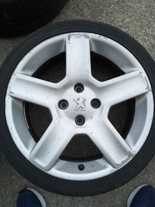 Llantas 206 RC Originales (4 unidades)