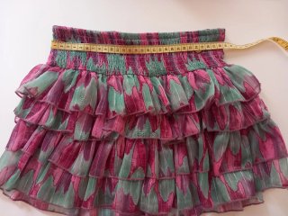 Falda pantalón Pink Pomelo volantes